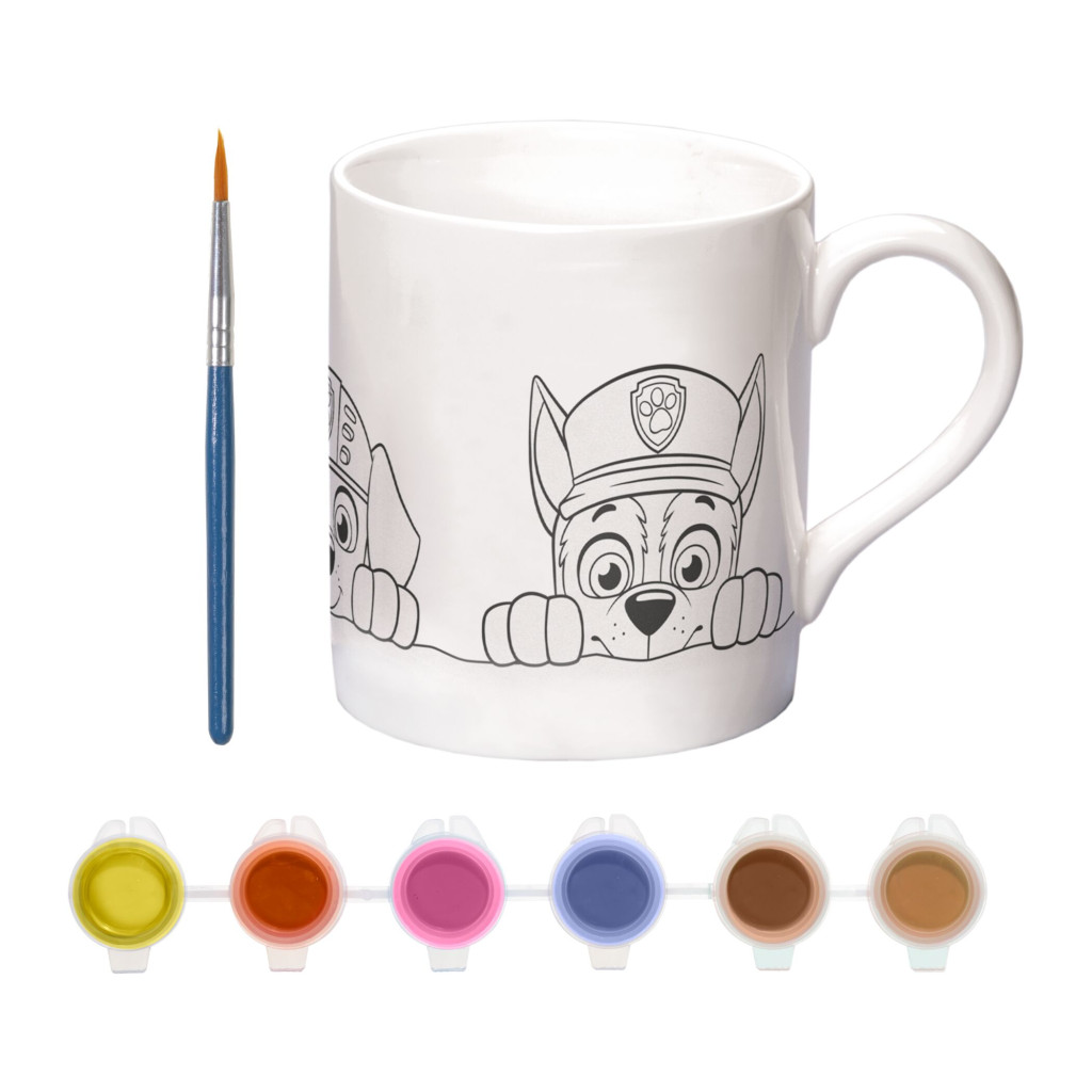 Alternative view of Paw Patrol Σετ Ζωγραφικής Πορσελάνινης Κούπας 235 ml σε Κουτί Δώρου