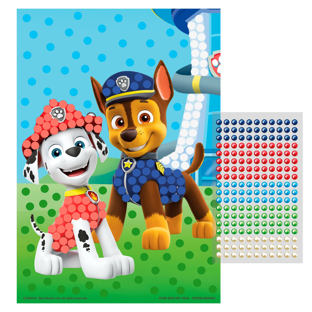 Alternative view of Paw Patrol Boys Δημιουργικό Σετ με Χάντρες