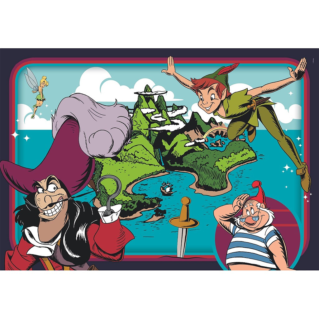 Alternative view of Disney Classics 2 Puzzle των 60 Τεμαχίων Clementoni