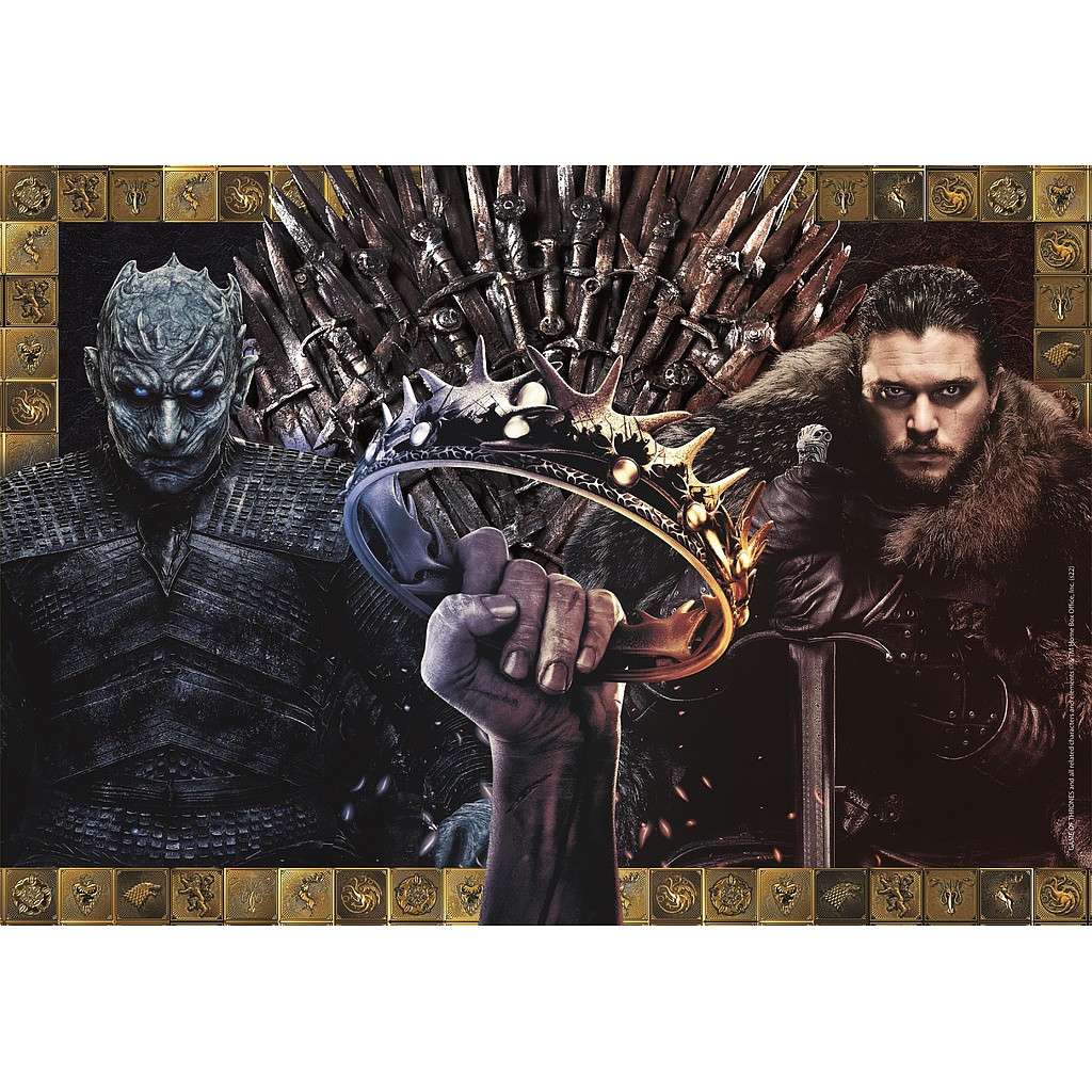Alternative view of Game of Thrones Ice and Fire 1000 Τεμάχια Puzzle Συμπαγούς Σχεδιασμού Clementoni