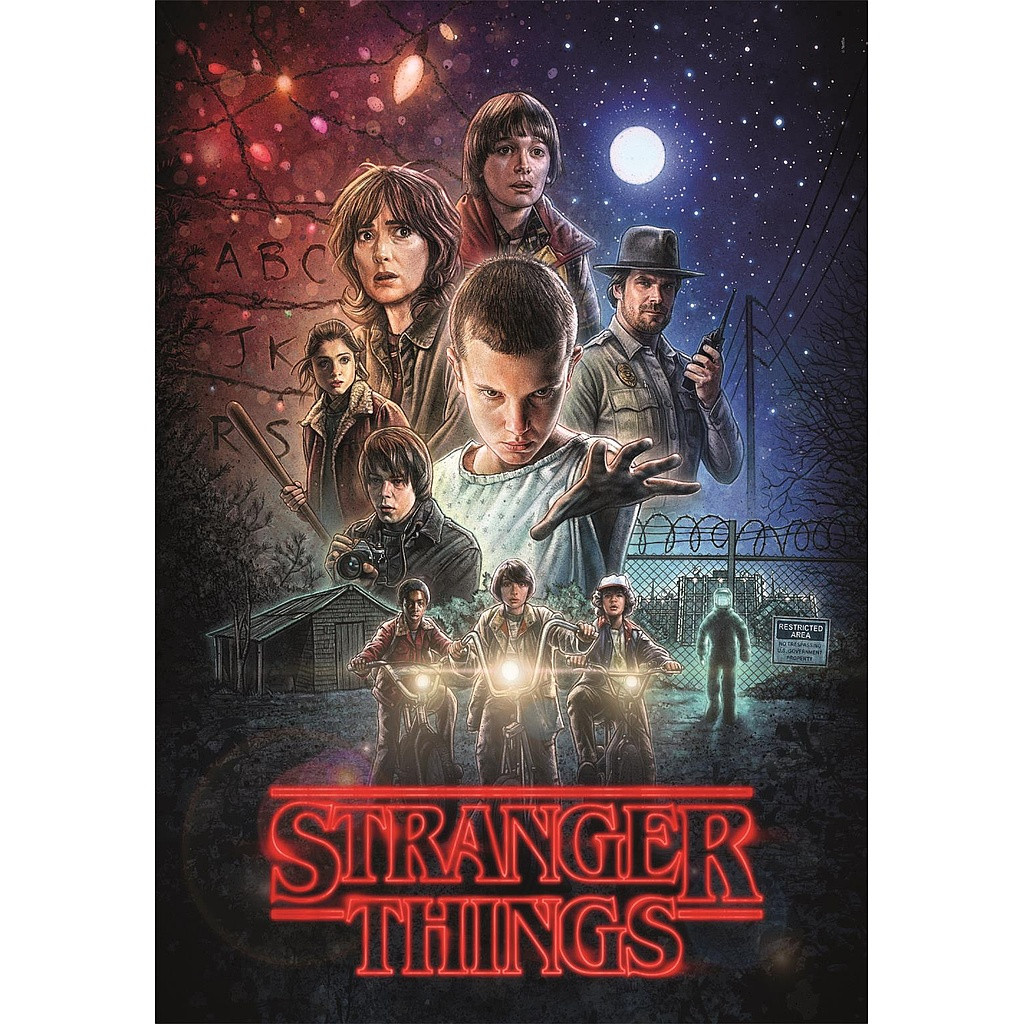 Alternative view of Stranger Things The Beginning 1000 τεμάχια Clementoni puzzle Compact