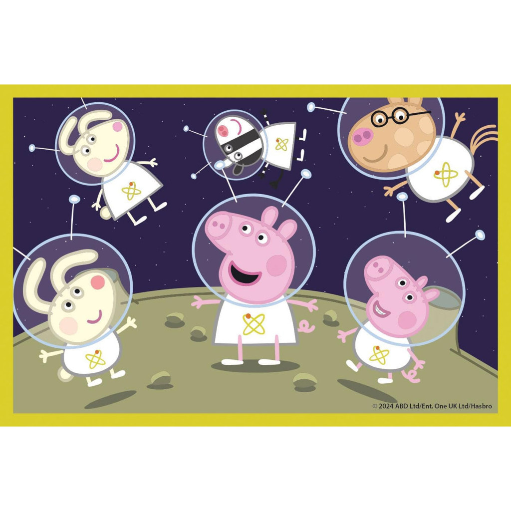 Peppa Pig Duck Pond Σετ Κύβων Ιστοριών 6 Τεμαχίων Clementoni - Image 5