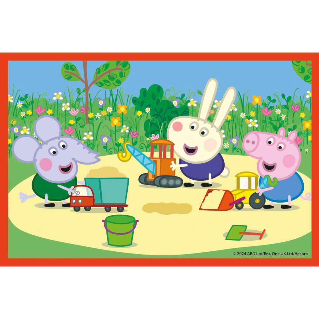 Peppa Pig Duck Pond Σετ Κύβων Ιστοριών 6 Τεμαχίων Clementoni - Image 7