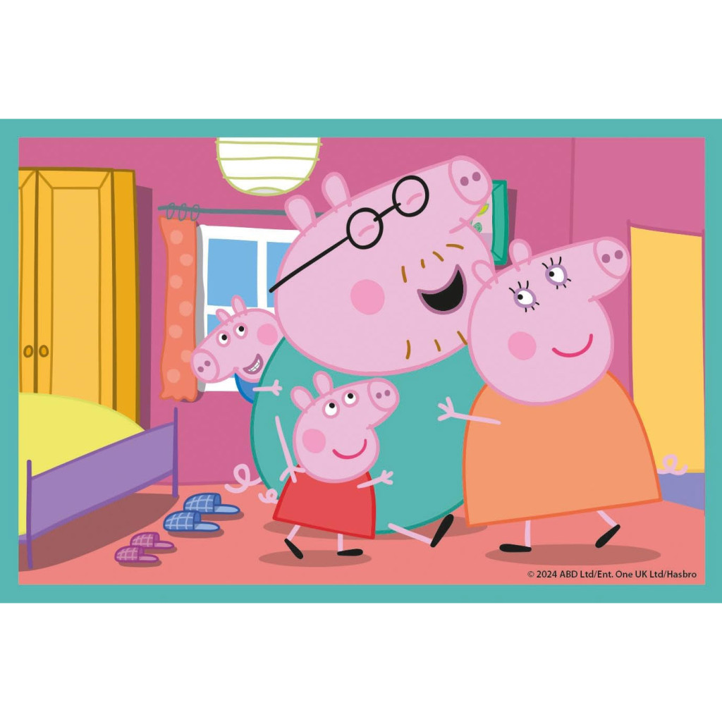 Peppa Pig Duck Pond Σετ Κύβων Ιστοριών 6 Τεμαχίων Clementoni - Image 8