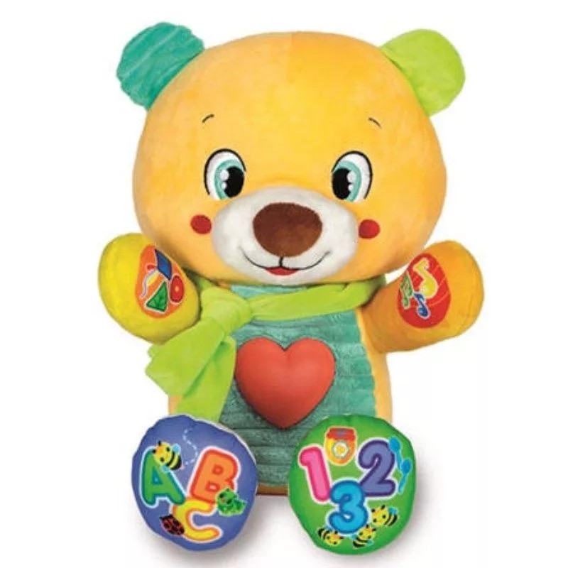 Alternative view of Clementoni Teddy Bear – Διαδραστικό Βελούδινο Αρκουδάκι για Μωρά