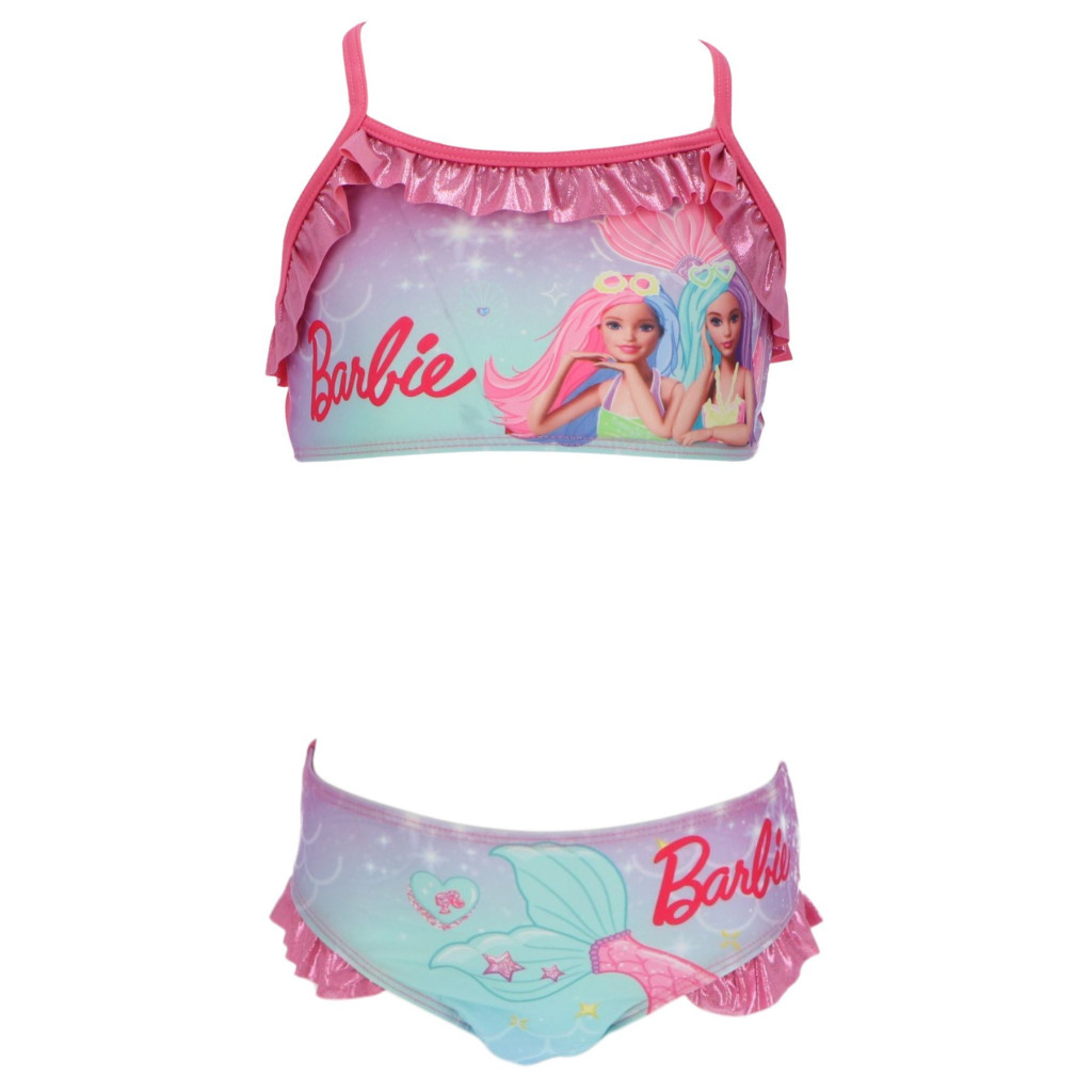 Alternative view of Barbie Mermaid Παιδικό μαγιό μπικίνι 4-10 ετών