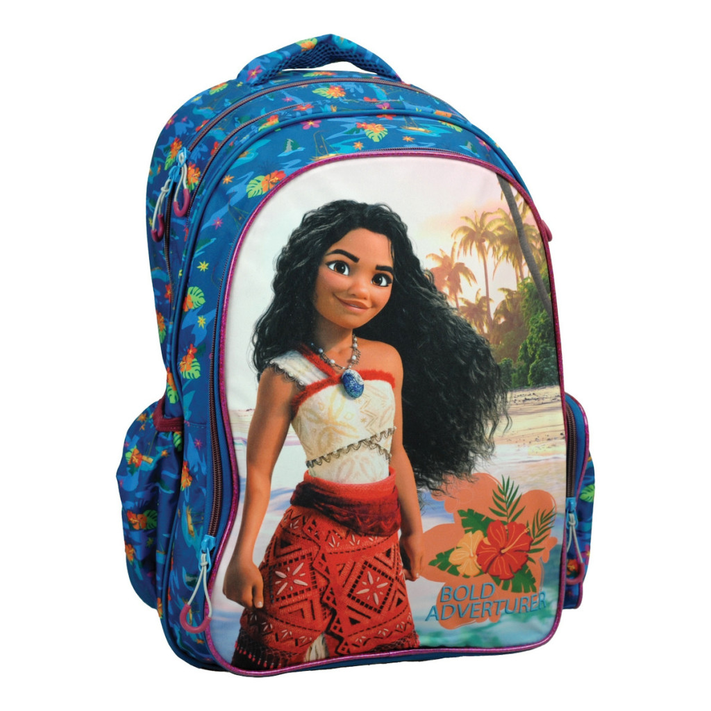 Disney Vaiana Bold Adventurer Παιδική Σχολική Τσάντα 42 cm