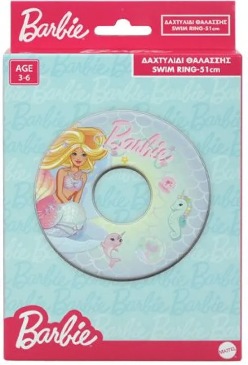 Alternative view of Barbie Mermaid Παιδικό Σωσίβιο Θαλάσσης 51 cm
