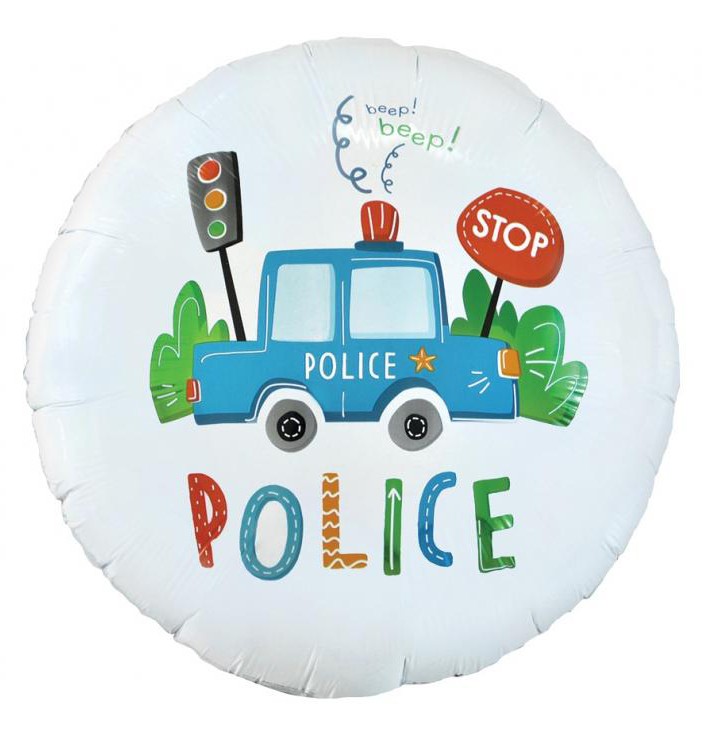 Police Beep Foil Μπαλόνι 46 cm