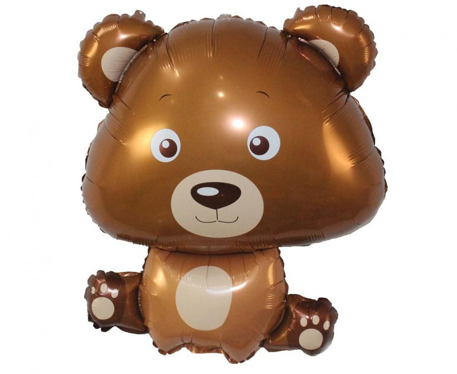 Teddy Bear Brown Foil Μπαλόνι 60 cm