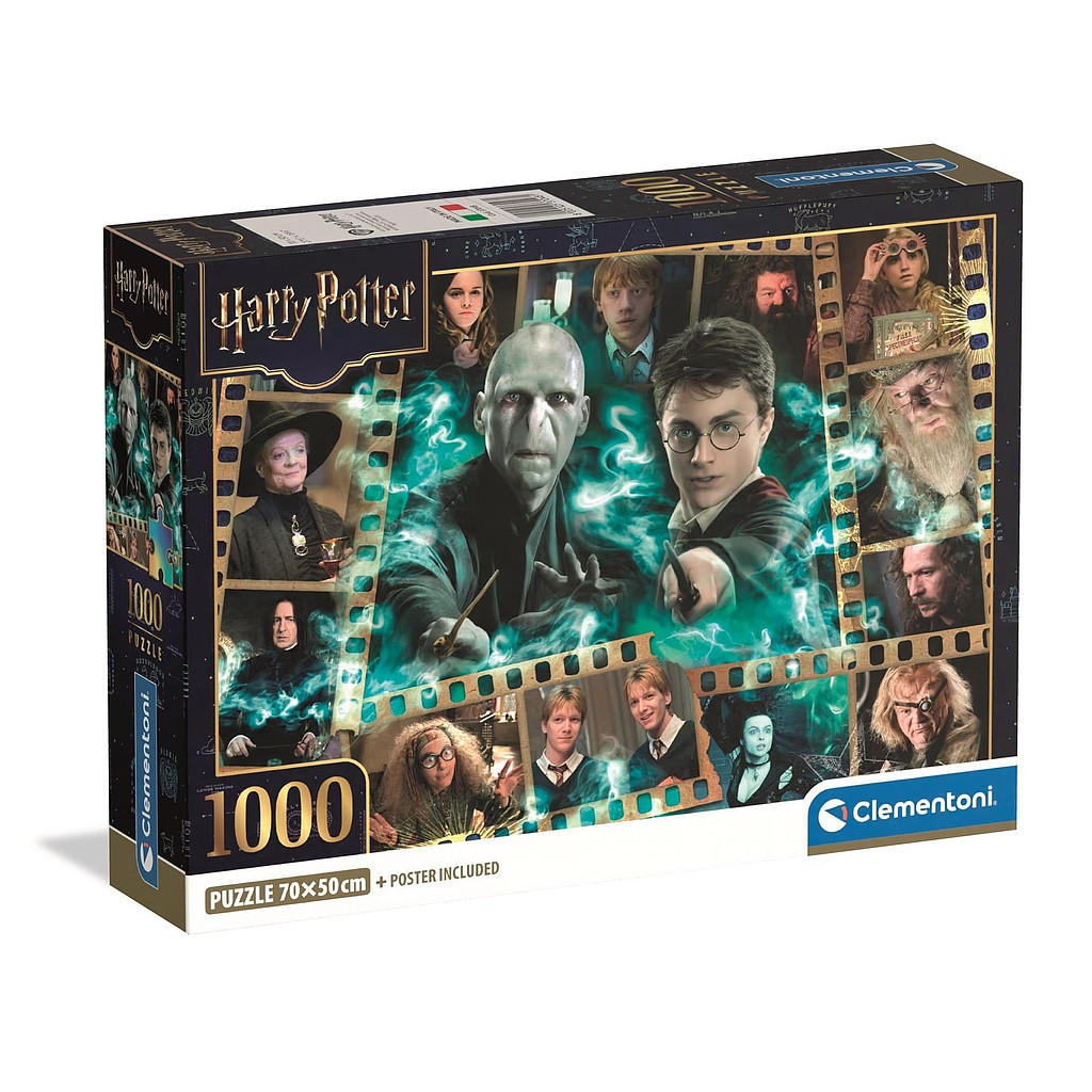 Harry Potter Puzzle Compact Clementoni 1000 Τεμαχίων