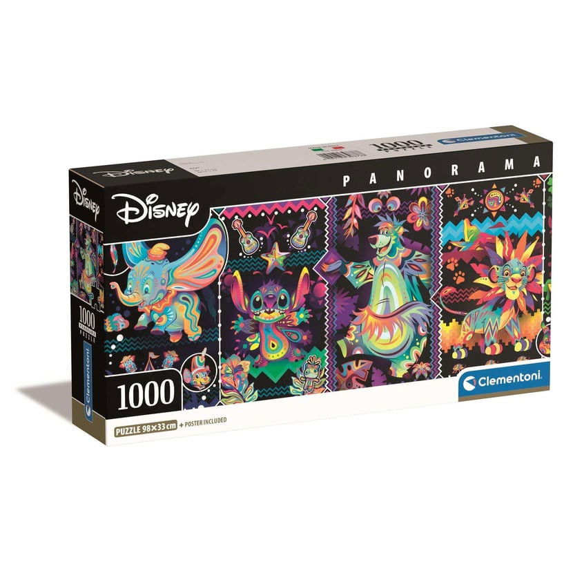 Disney Classics Joy 1000 Τεμάχια panoramic puzzle Clementoni