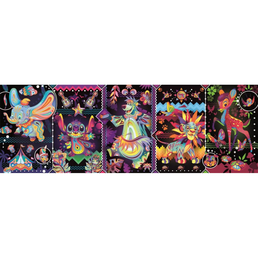 Alternative view of Disney Classics Joy 1000 Τεμάχια panoramic puzzle Clementoni