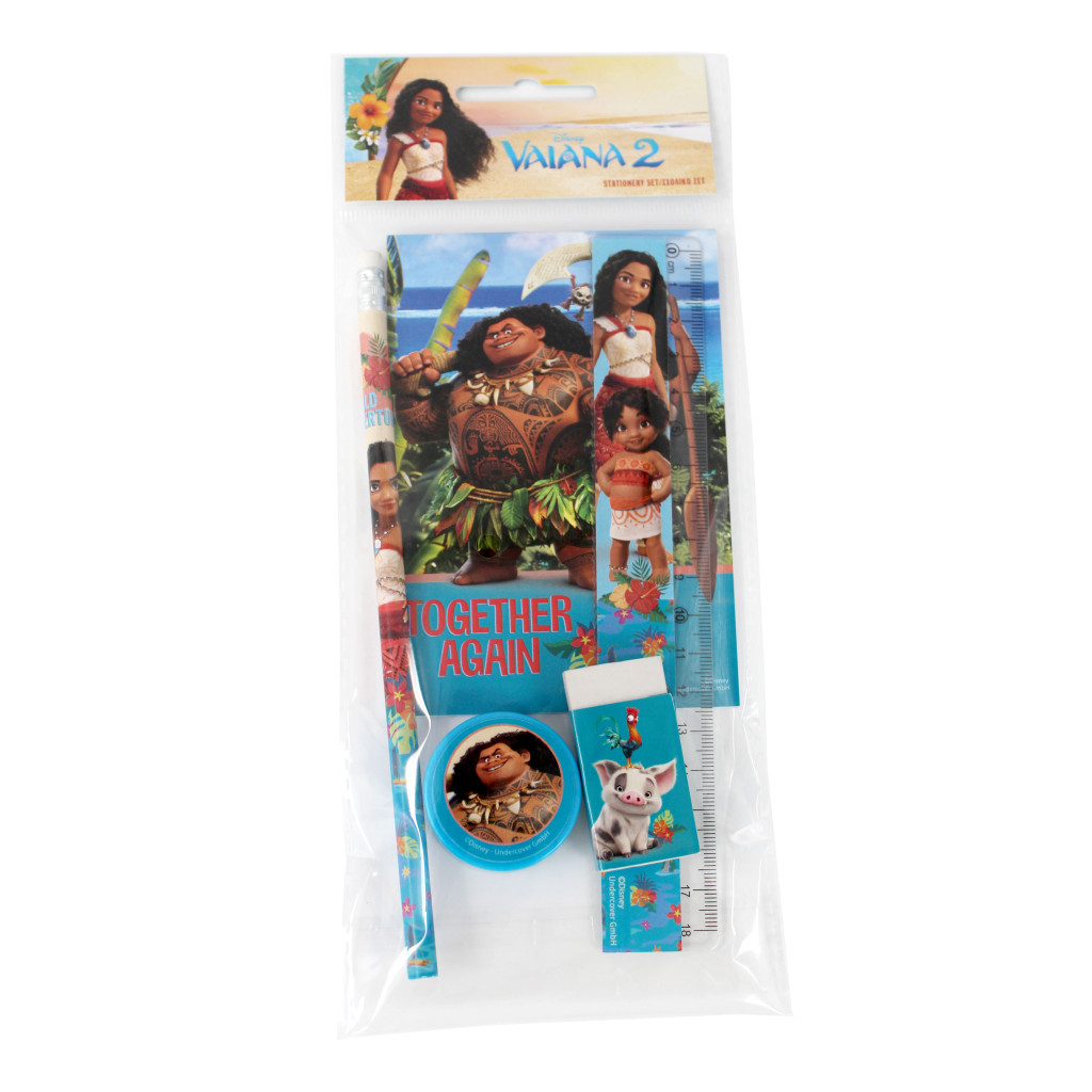 Disney Vaiana Together Again σετ γραφικής ύλης 5 τεμάχια