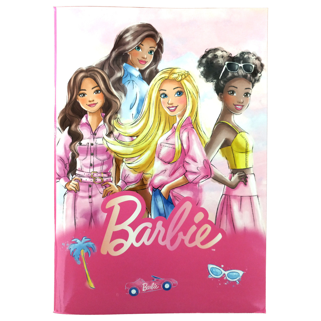 Barbie Paints B5 Τετράδιο με Γραμμές 40 Φύλλα
