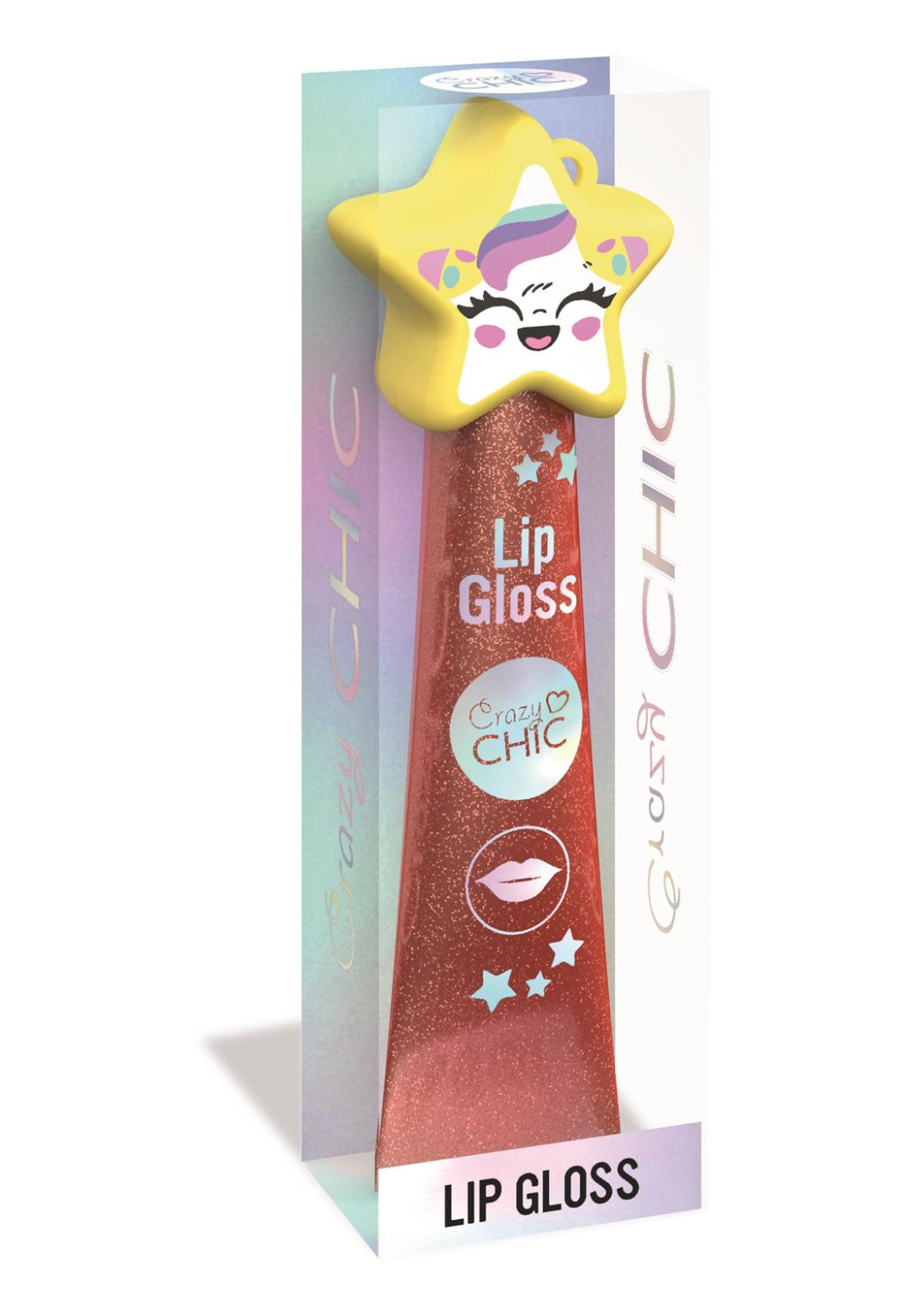 Crazy Chic Yellow Star Clementoni lip gloss