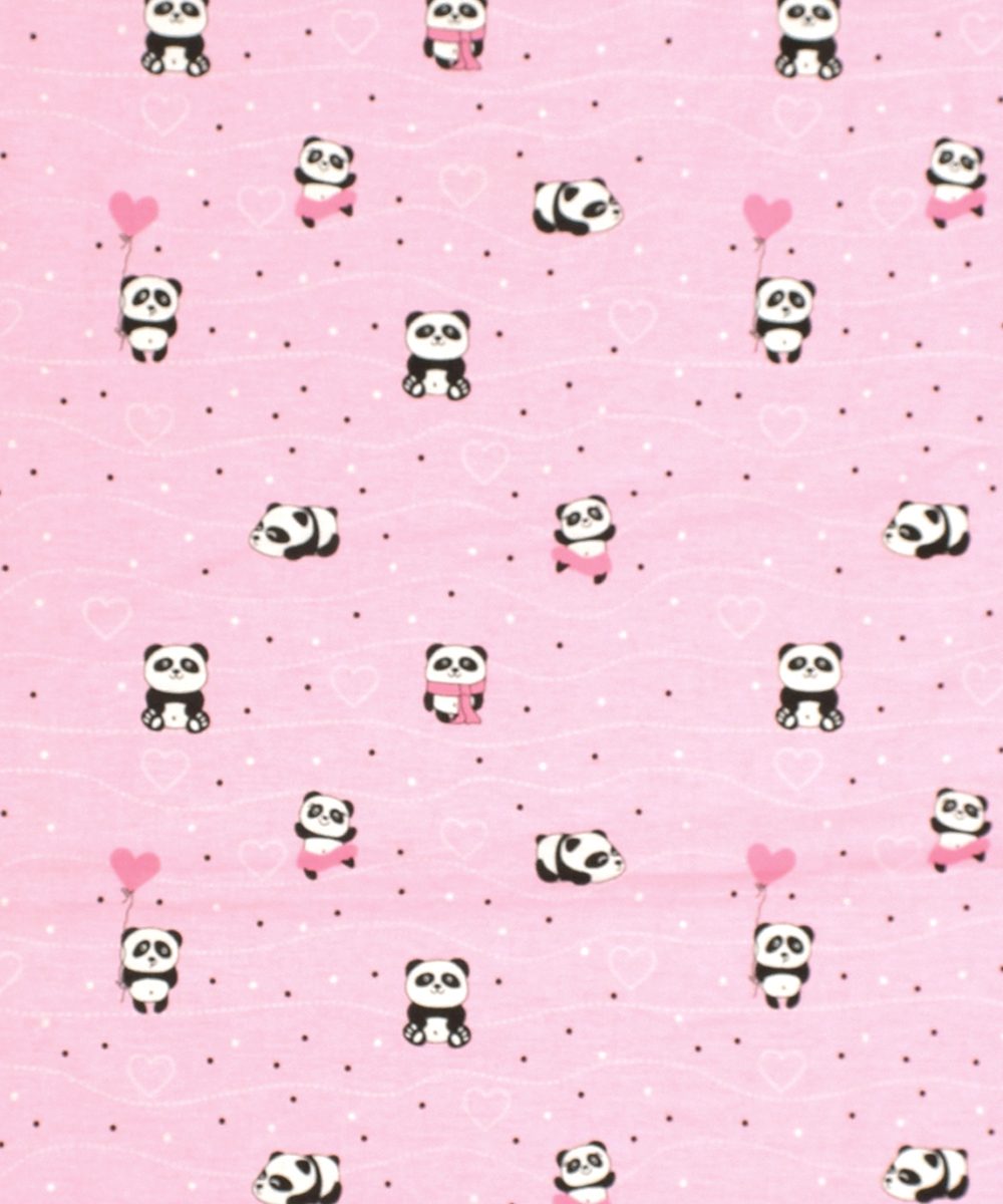 ΣΕΝΤΟΝΑΚΙ ΛΙΚΝΟΥ bebe PANDA 111 80X110 Pink Cotton 100%