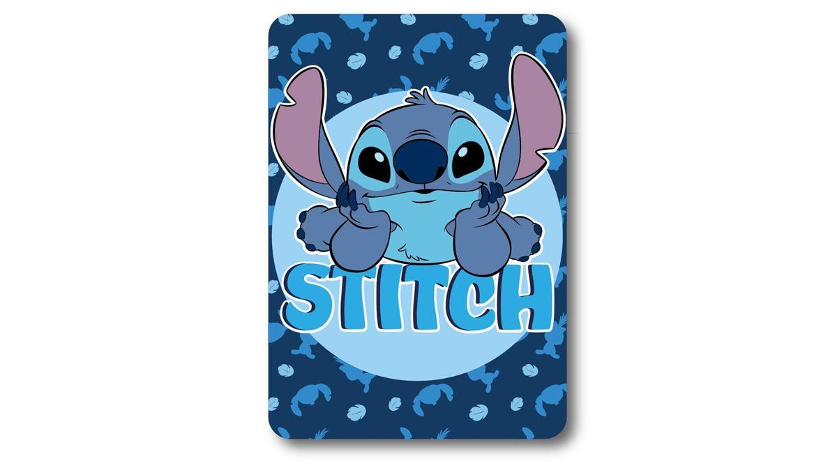 Κουβέρτα Fleece Disney Home Stitch 18 100X140 Blue 100% Polyester