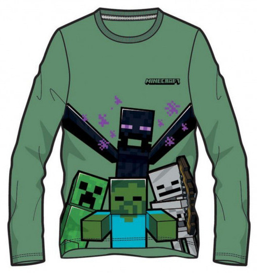 Alternative view of Minecraft παιδικό μπλουζάκι με μακριά μανίκια 12 ετών