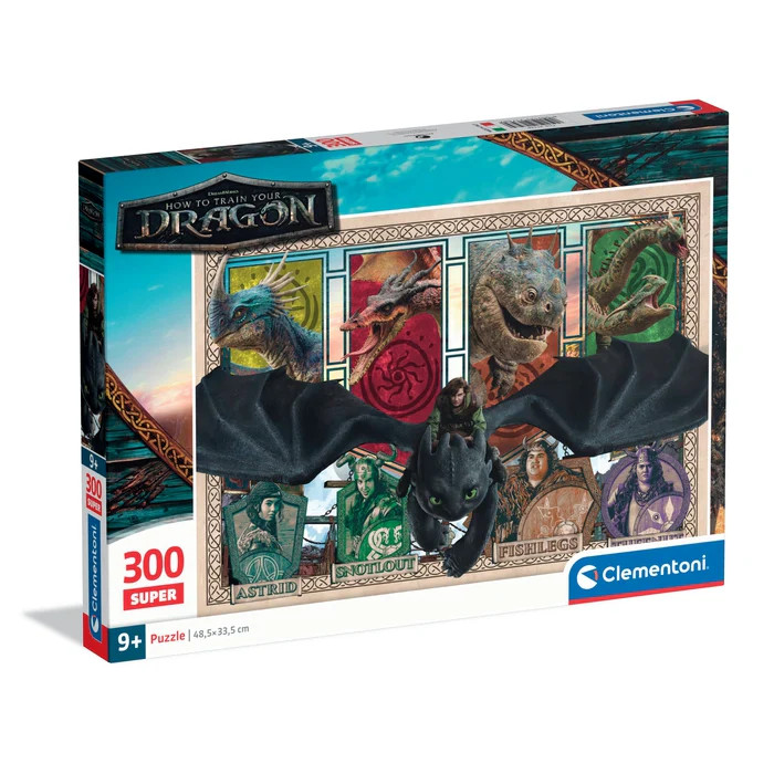 How To Train Your Dragon Mystic Skies 300 Τεμάχια Clementoni puzzle