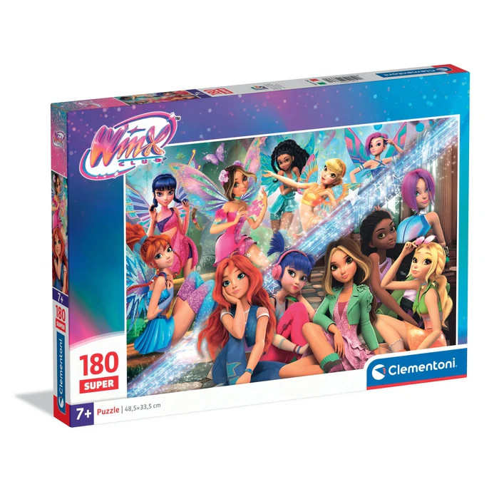 Winx Club Fairy Glam 180 Τεμάχια Clementoni Puzzle