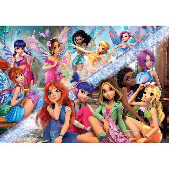 Alternative view of Winx Club Fairy Glam 180 Τεμάχια Clementoni Puzzle