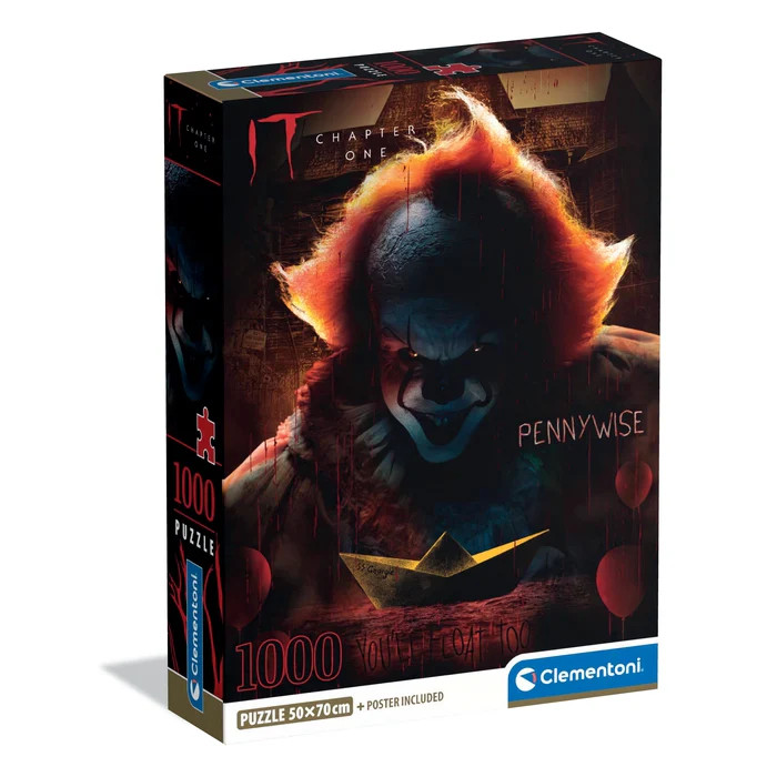 IT Pennywise Clementoni Compact Puzzle 1000 τεμάχια