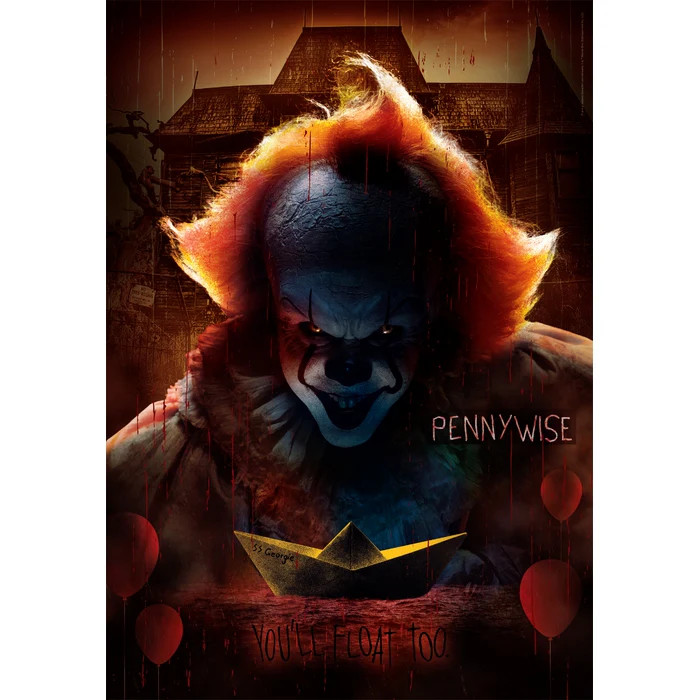 Alternative view of IT Pennywise Clementoni Compact Puzzle 1000 τεμάχια