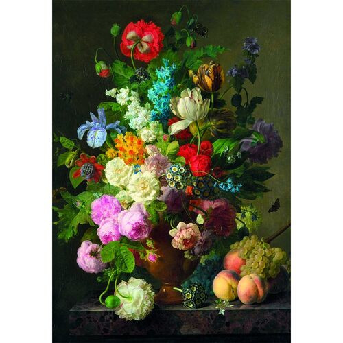 Alternative view of Art Van Dael Flower Vase 1000 Τεμάχια Puzzle Συμπαγούς Σχεδιασμού Clementoni