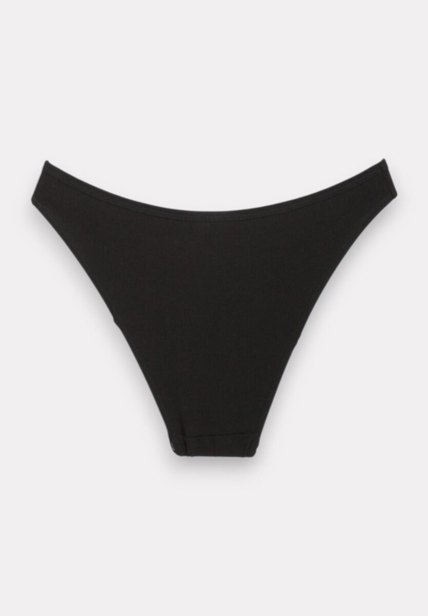 Σλιπ γυναικεία Βαμβακερά Sexen με Σχέδιο “Love” Μαύρο Pack 10 Τεμαχίων