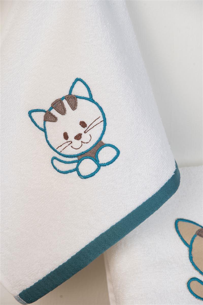 70X140 Λευκό 100% Cotton