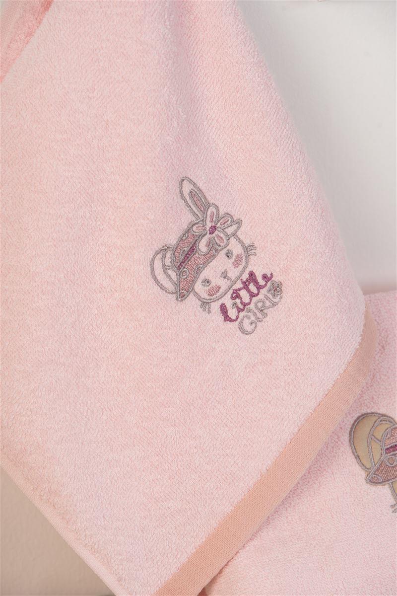 70X140 Ροζ 100% Cotton