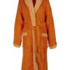 ΜΠΟΥΡΝΟΥΖΙ Cotton 100% L με γιακά Διχρωμο 450 gsm 02 Orange