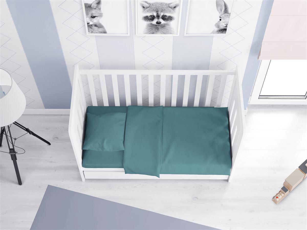 ΠΑΠΛΩΜΑΤΟΘΗΚΗ bebe Solid 494 120X160 Petrol Cotton 100%