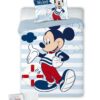 ΠΑΠΛΩΜΑΤΟΘΗΚΗ & ΠΑΠΛΩΜΑ ΣΕΤ 4 τεμ. Disney Mickey 583 100x135 Digital Print Cotton 100%