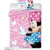 ΠΑΠΛΩΜΑΤΟΘΗΚΗ & ΠΑΠΛΩΜΑ ΣΕΤ 4 τεμ. Disney Minnie 581 100x135 Digital Print Cotton 100%