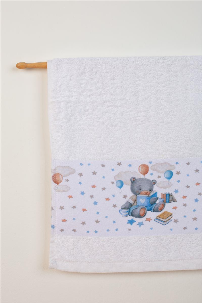 70X140 Λευκό 100% Cotton