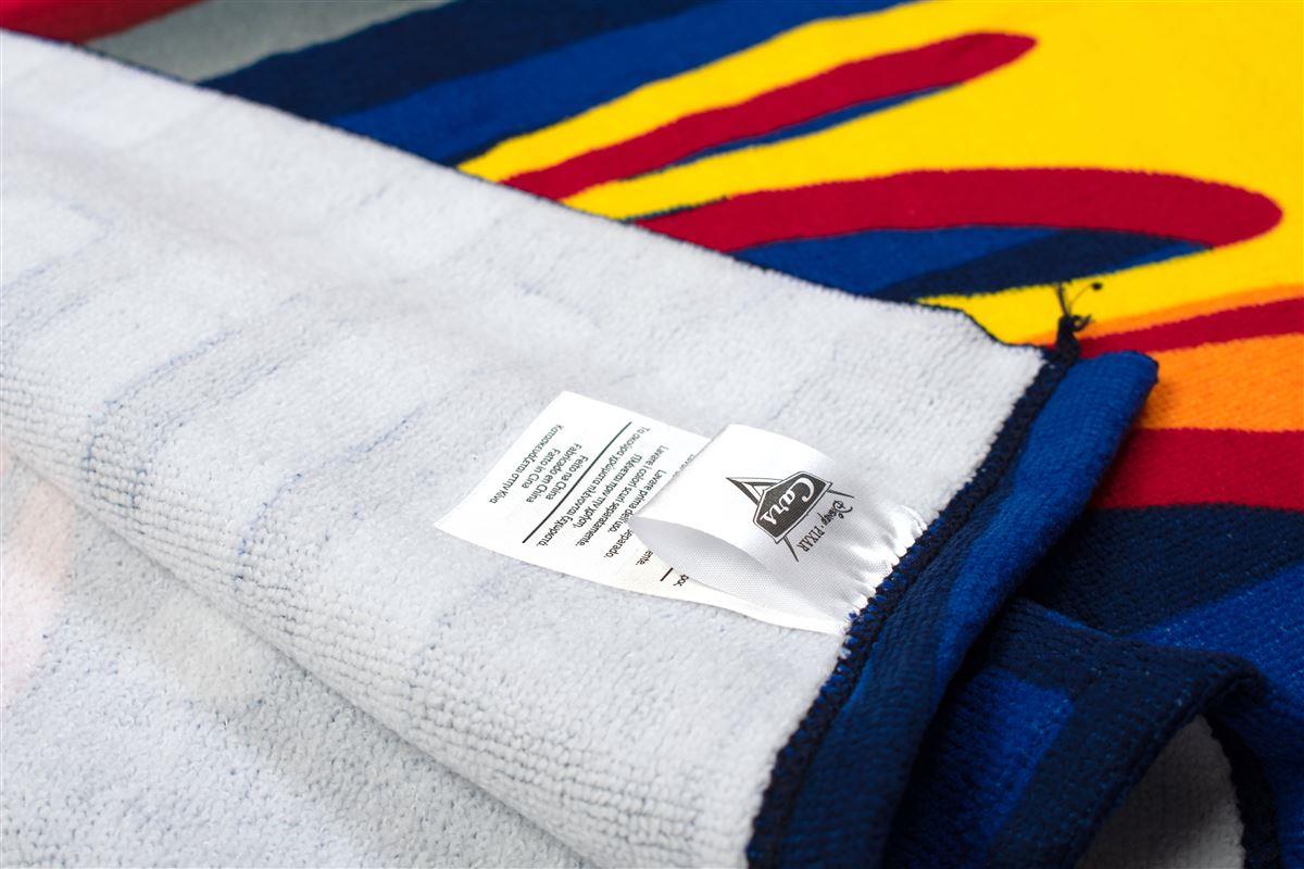 Πετσέτα Θαλάσσης Quick Dry Disney Home Cars 841 70X140 Blue 100% Microfiber