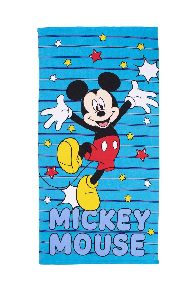 Πετσέτα Θαλάσσης Quick Dry Disney Home Mickey 23 70X140 Blue 100% Microfiber