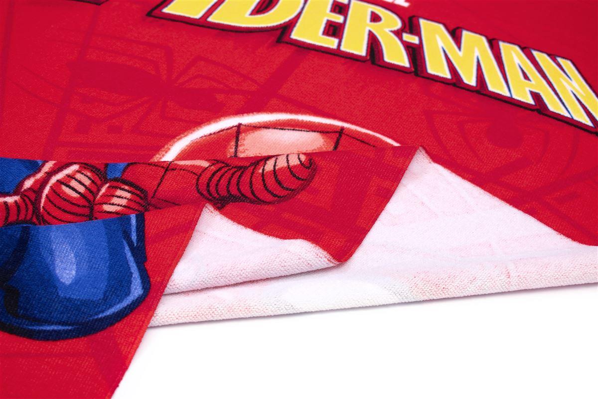 Πετσέτα Θαλάσσης Quick Dry Marvel Spider-Man 42 70X140 Red 100% Microfiber