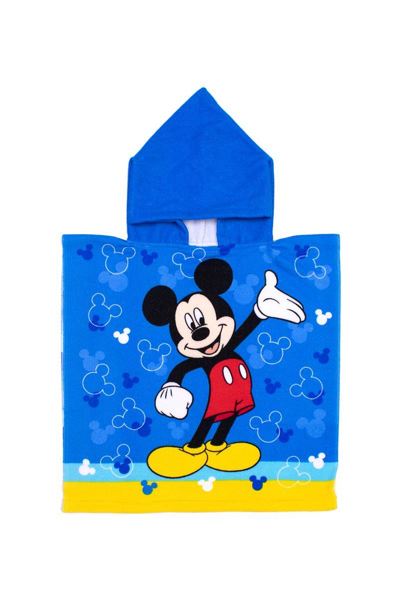 Πόντσο Θαλάσσης Quick Dry Disney Home Mickey 06 50X100 Blue 100% Microfiber