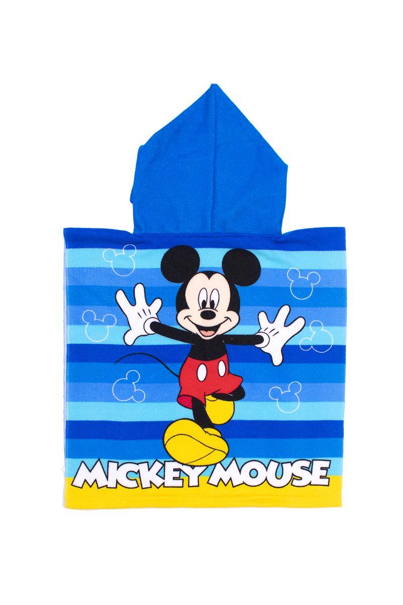 Πόντσο Θαλάσσης Quick Dry Disney Home Mickey 06 50X100 Blue 100% Microfiber