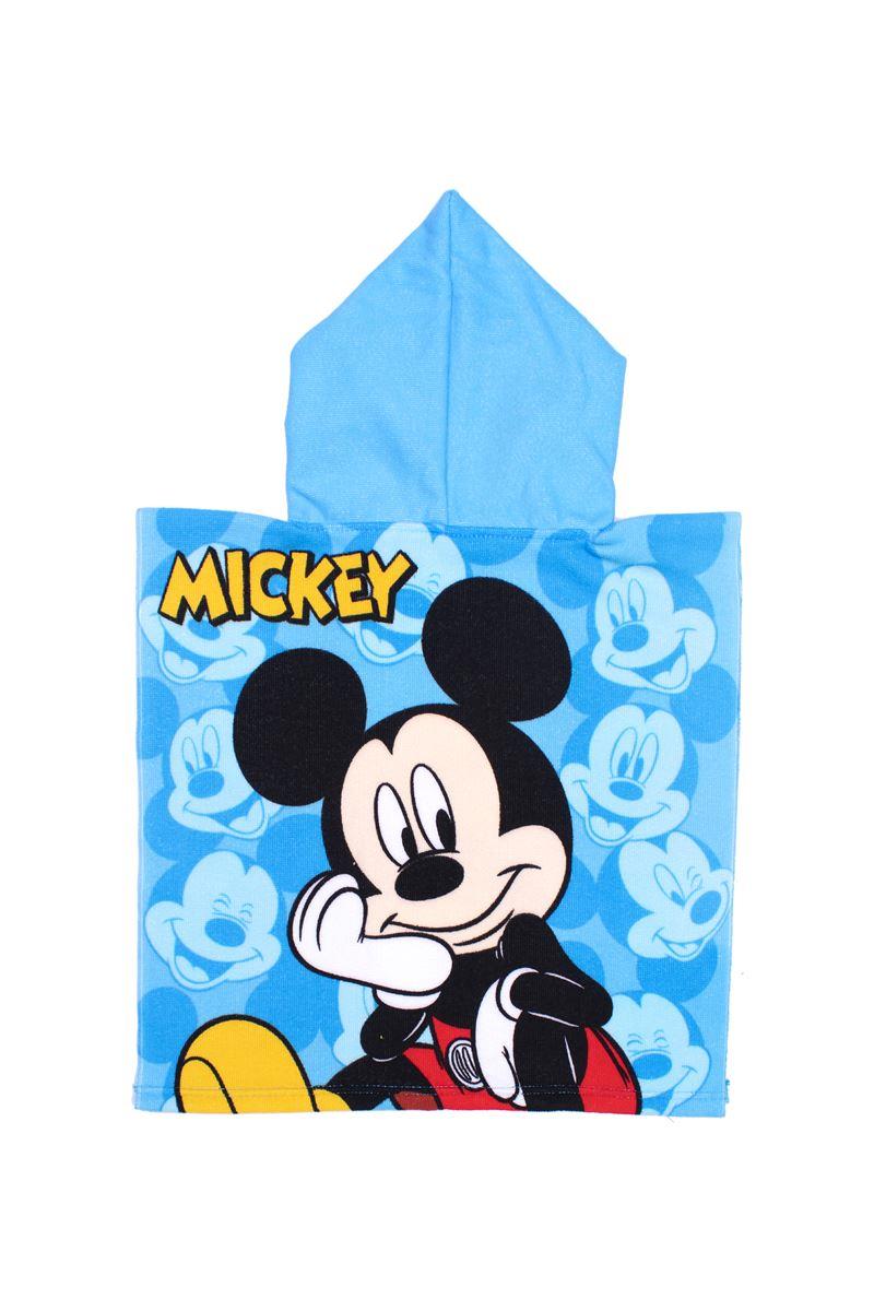 Πόντσο Θαλάσσης Quick Dry Disney Home Mickey 89 50X100 Sky Blue 100% Microfiber