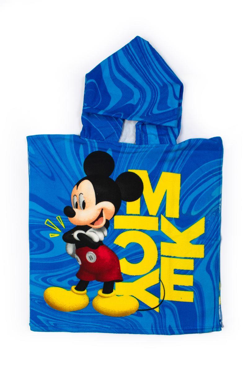 Πόντσο Θαλάσσης Quick Dry Disney Home Mickey 93 50X100 Blue 100% Microfiber