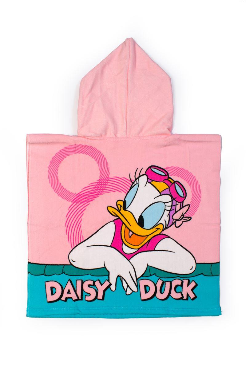 Πόντσο Θαλάσσης Quick Dry Disney Home Minnie & Daisy 90 50X100 Coral 100% Microfiber