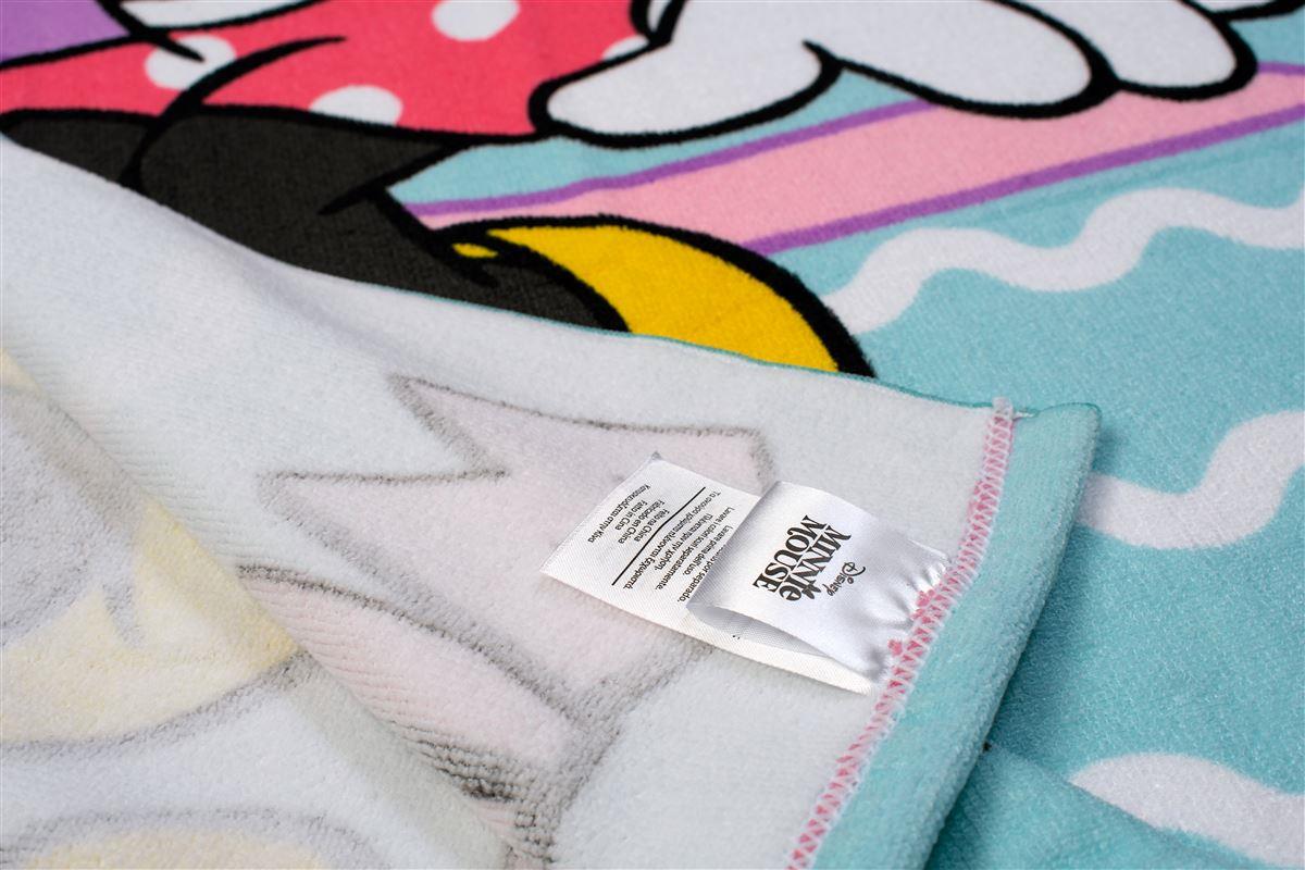 Πετσέτα Θαλάσσης Quick Dry Disney Home Minnie 72 70X140 Coral 100% Microfiber