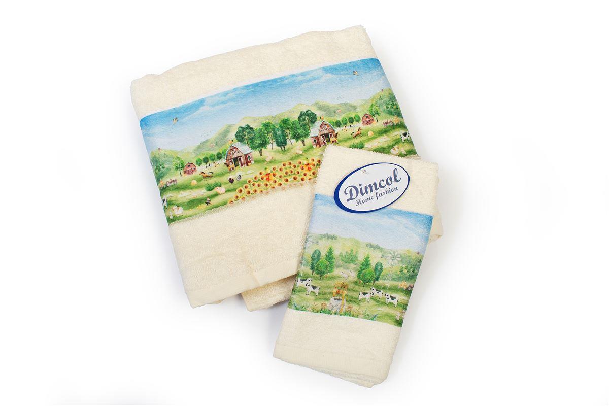 Πετσέτα Σετ 2 τεμ Με Ψηφιακή Εκτύπωση bebe Farm 341 30X50