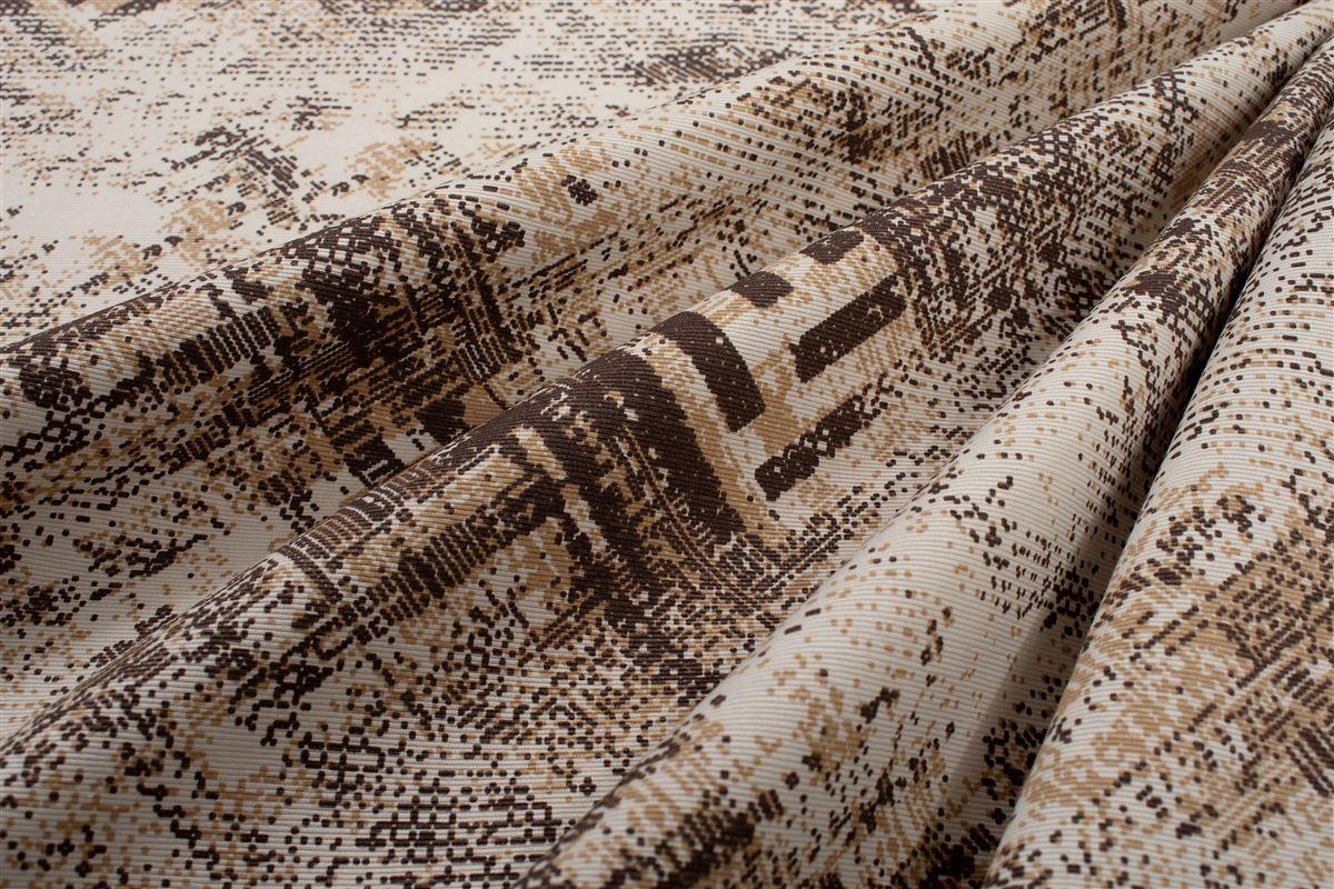 Αλέκιαστο Σετ 2 τεμ Τραπεζομάντηλο Skid Marks 472 140X140 & Τραβέρσα 40X140 Beige 70/30 Cott/Pol