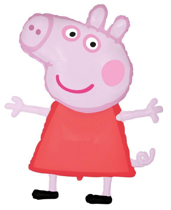 Peppa Pig Red Foil Μπαλόνι 36 cm (WP)