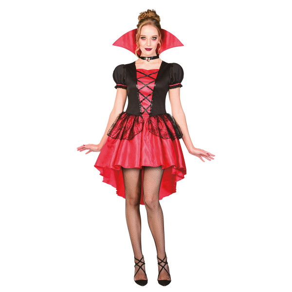 Halloween Glamorous Vampire Αποκριάτικη Στολή Ενηλίκων L